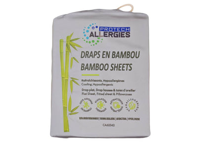 draps bambou bleu