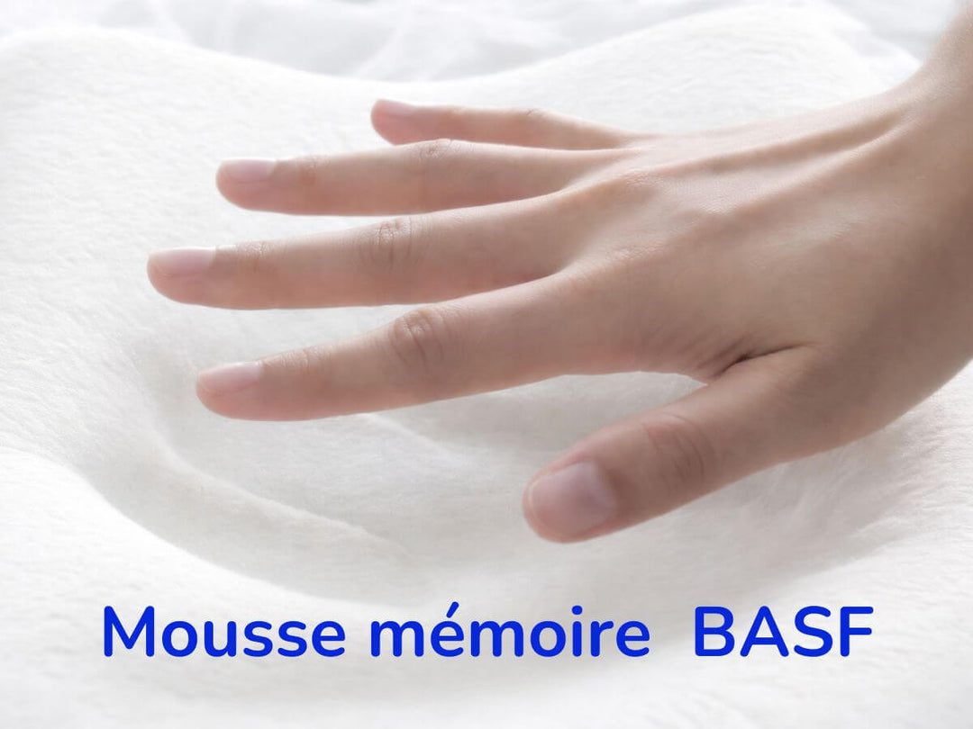 Oreiller Orthopédique Cervical MaxxGoods – Mousse Visco-Gel Ergonomique Avec Housse Aloe Vera 42x70x15 Cm